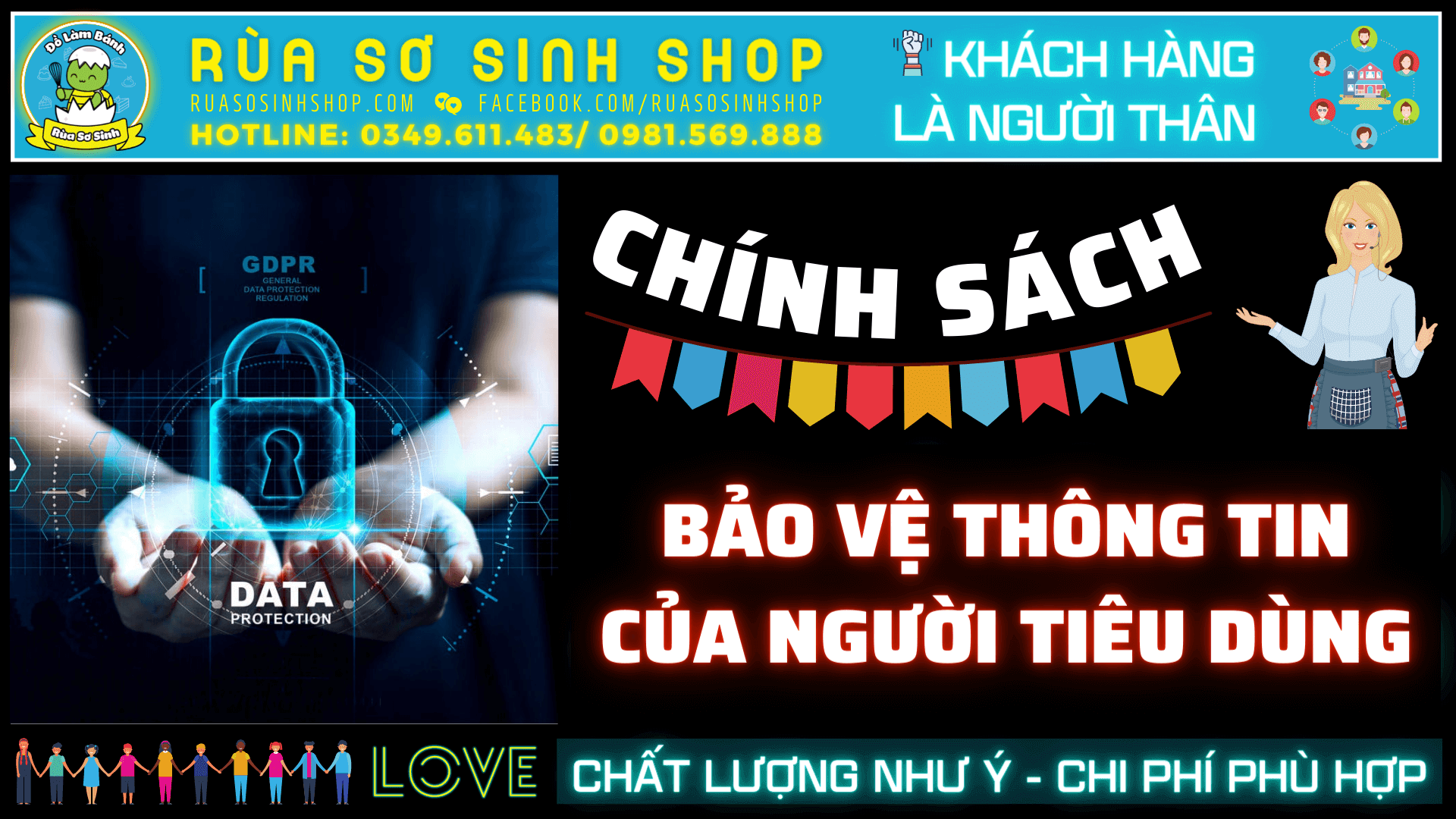 Page website ruasosinhshop Chinh sach Bao mat thong tin cua nguoi tieu dung