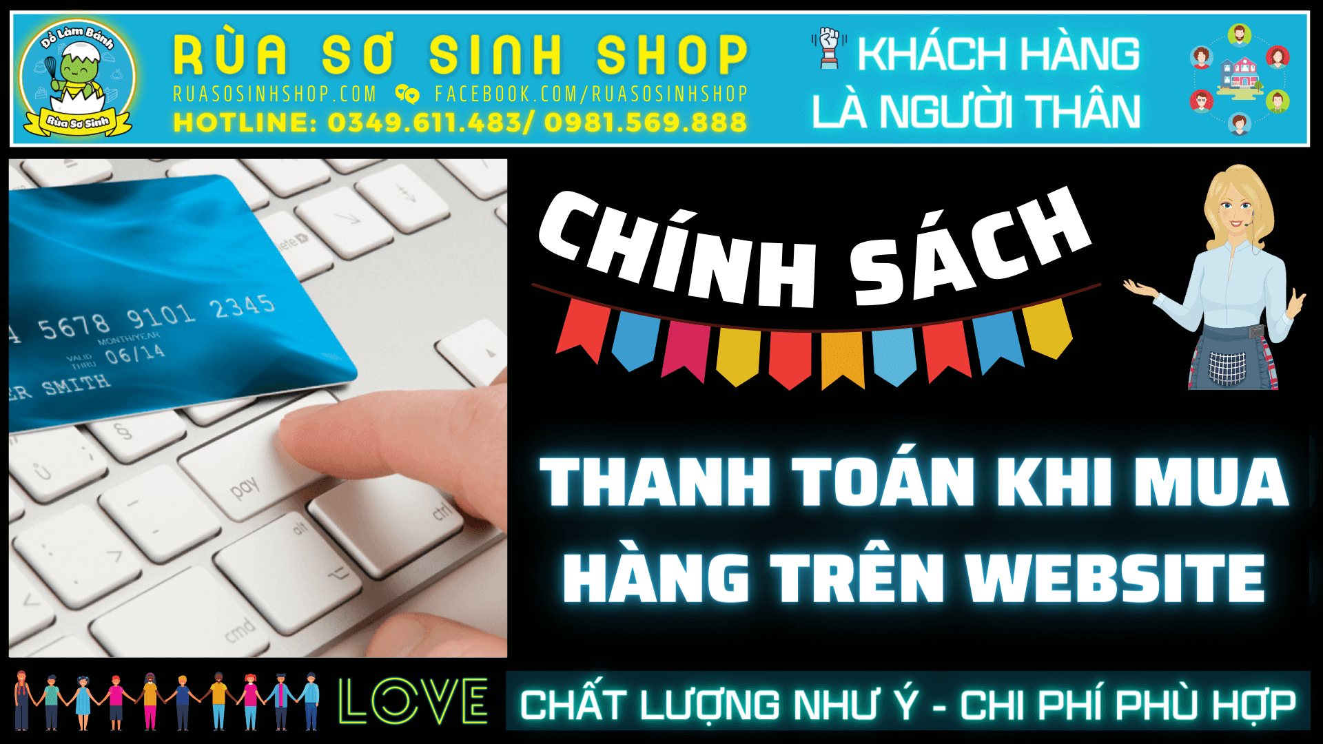 Page website ruasosinhshop Chinh sach Thanh toan