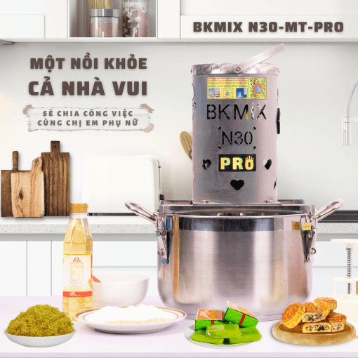 Nồi sên nhân đa năng BKMIX N30 một tốc độ PRO rất đa dụng