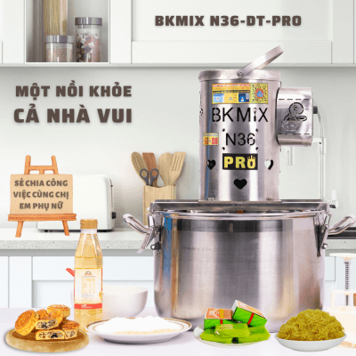 Nồi sên nhân BKMIX N36 điều tốc PRO